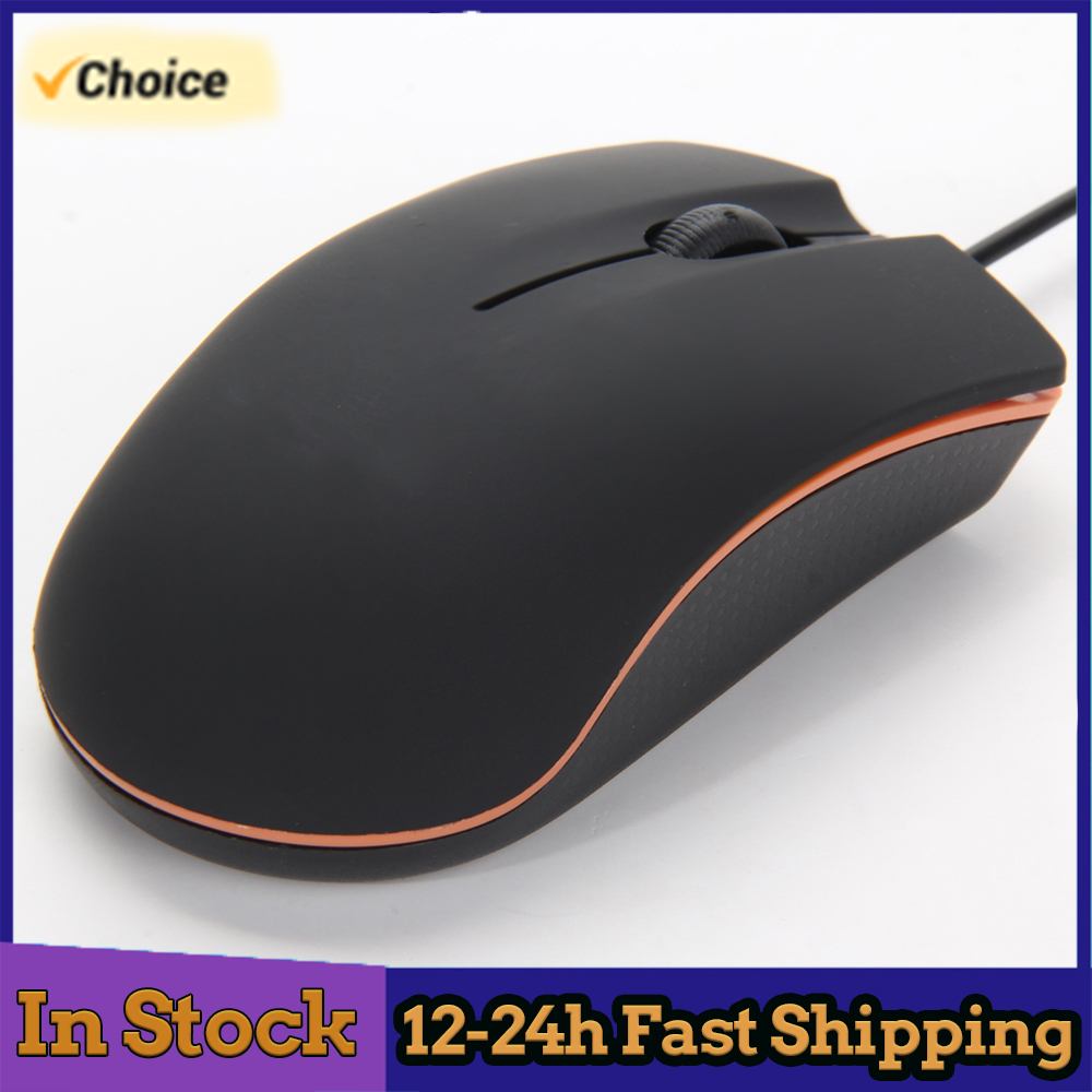 1/2Pcs USB Wired Gaming Mouse 1200 DPI Optical 3 Buttons Game mouse For PC Laptop Computer E-sports 1M Cable USB Mice