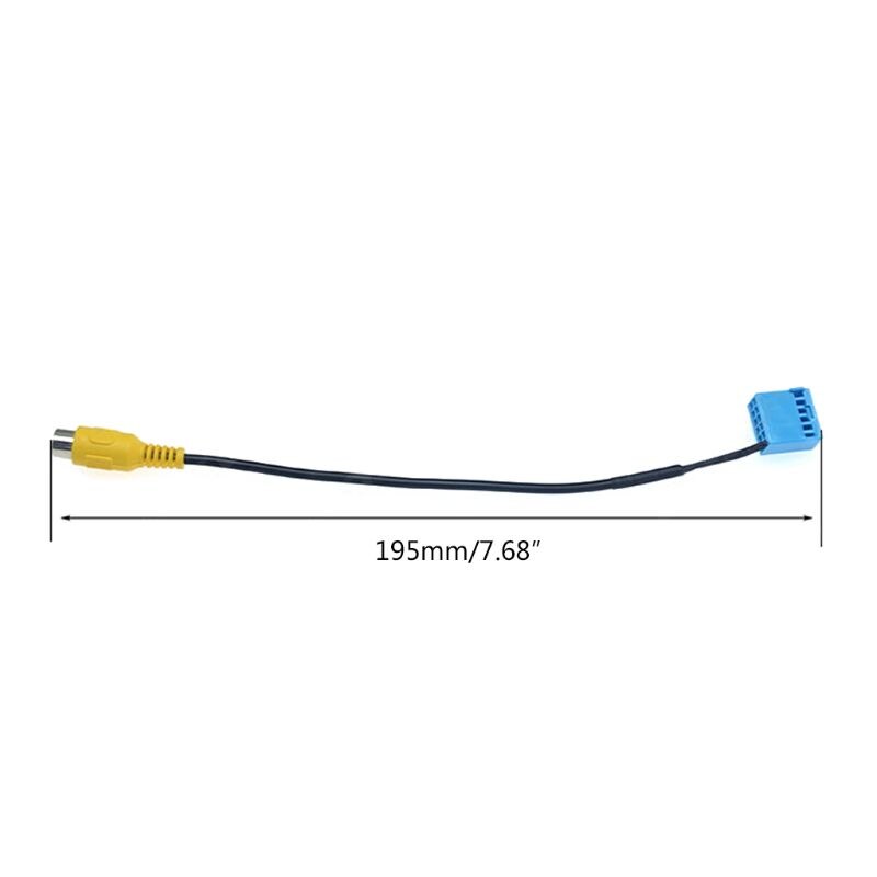 Car RCA Rear View Camera Plus Timer Relay Delay Filter MIB Conversion Cable Wire