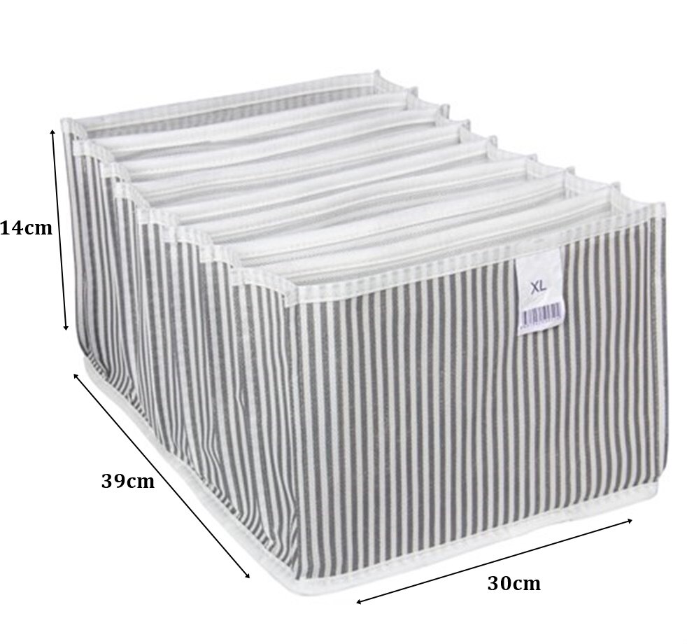 Schublade Organizer Lagerung Korb Schublade Teiler für Kleidung, Unterwäsche, Socken Tuch Container Würfel Mülleimer für Heimat Organisation: extra groß
