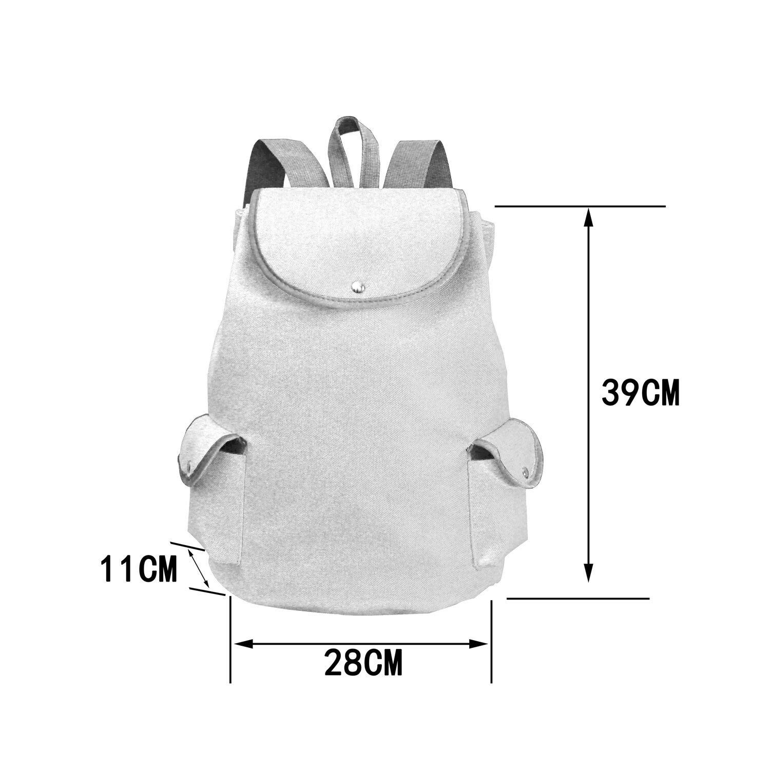 Cartoon Owl Print Linen Backpack Animal Large Capacity Portable Drawstring Backpack Chinese Storage Travel Women Casual Book Bag