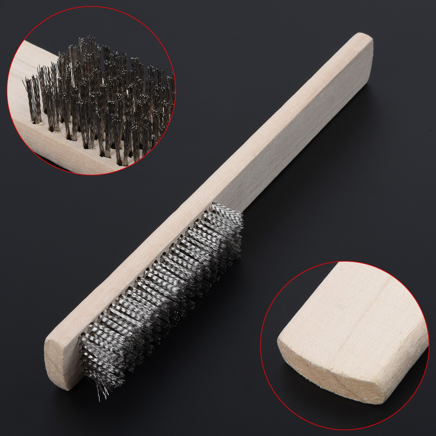 Draad Draad Borstel Hout Scratch Voor Metalen Reiniging Remover Rvs Borstel Duurzaam