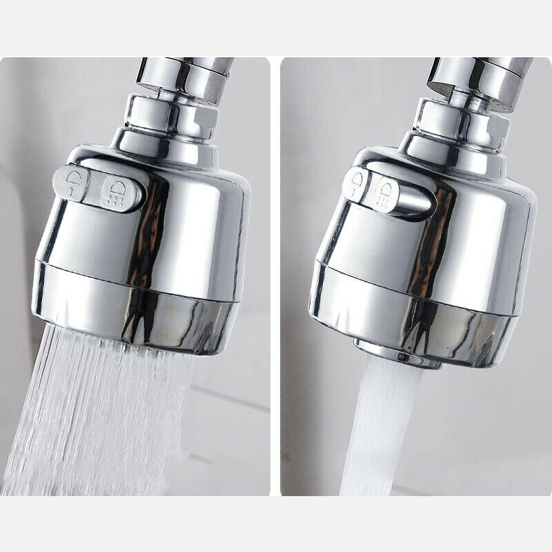 Balleenshiny universal fleksibel vandhane sprøjteforlænger vask vaskhoved filter køkkenjusterbart holdbart roterende vandbesparende værktøj