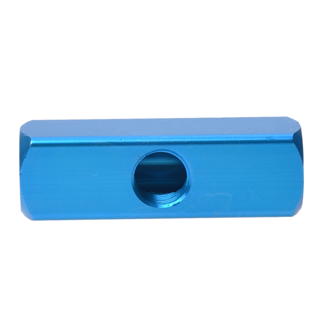 1/2"PT Air Pneumatic 2 Ways 5 Thread Ports Aluminum Manifold Block Splitter