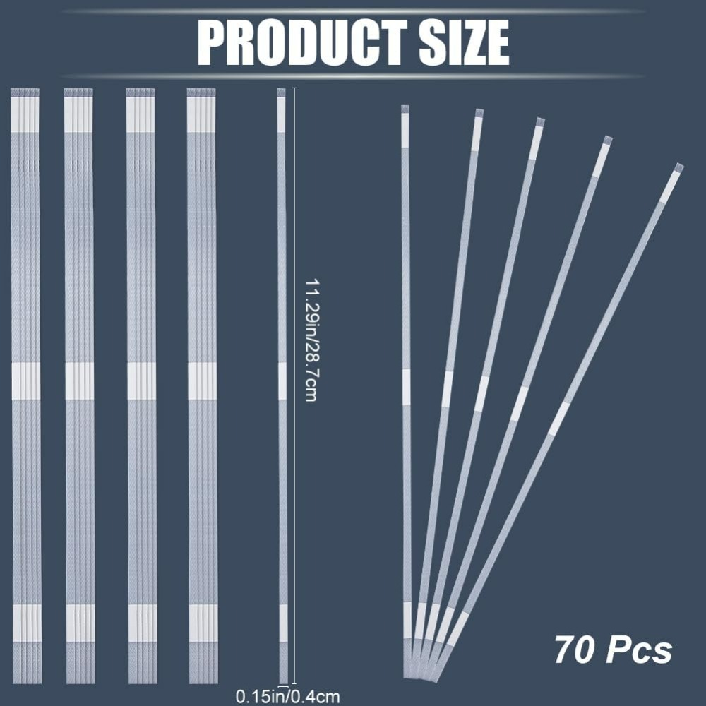 70 st breda termiska limremsor för bokreparation bokbindningsnätbaksida eva smältlim trepunktspositionering kontor