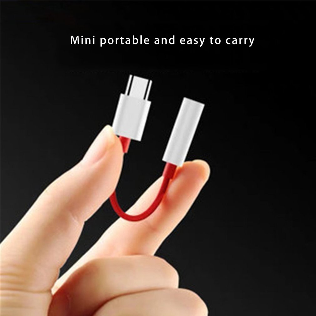 Adaptateur de câble de prise casque Audio Aux de Type C à 3.5mm pour Oneplus pour câble de convertisseur d'écouteurs USB C de 3.5mm