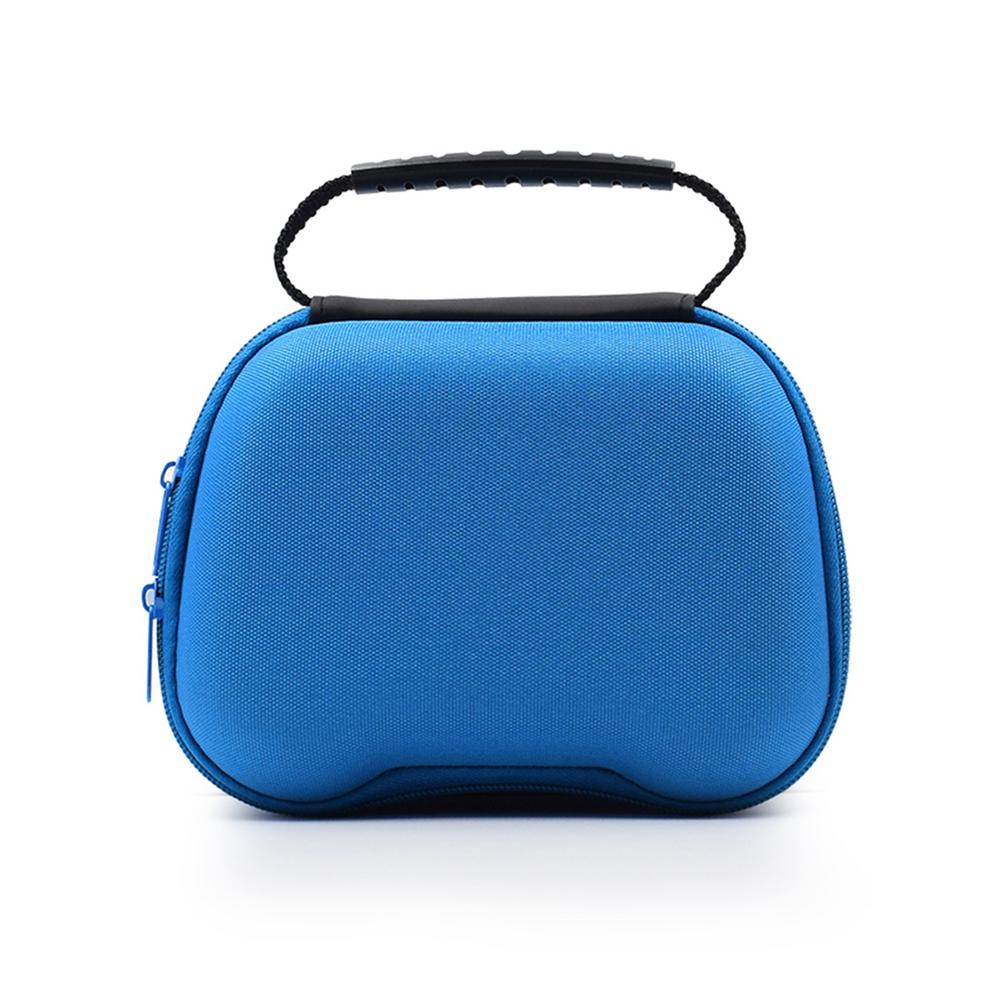 Portable Gamepad Bag for PS5 Game Controller Travel Handle Protective Cover Carry Case for PS5 Accessories: Blue