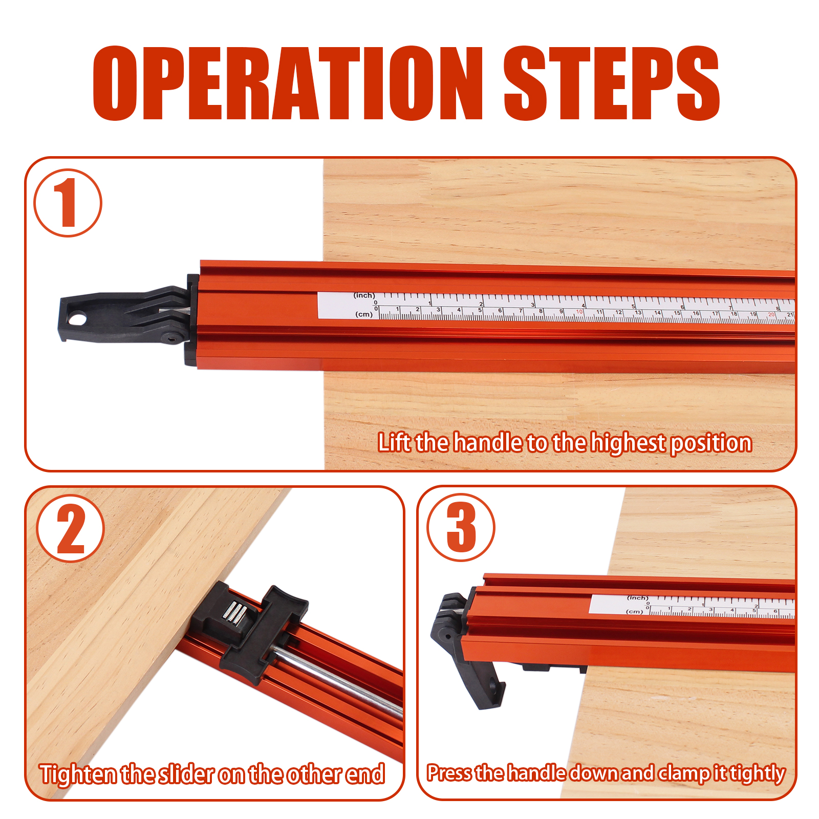 Wood Board Clamp Straight Edge Clamp For Flip Saw Electric Circular Saw Cutting Guide Ruler Fixing Clip Fixture Woodworking Tool