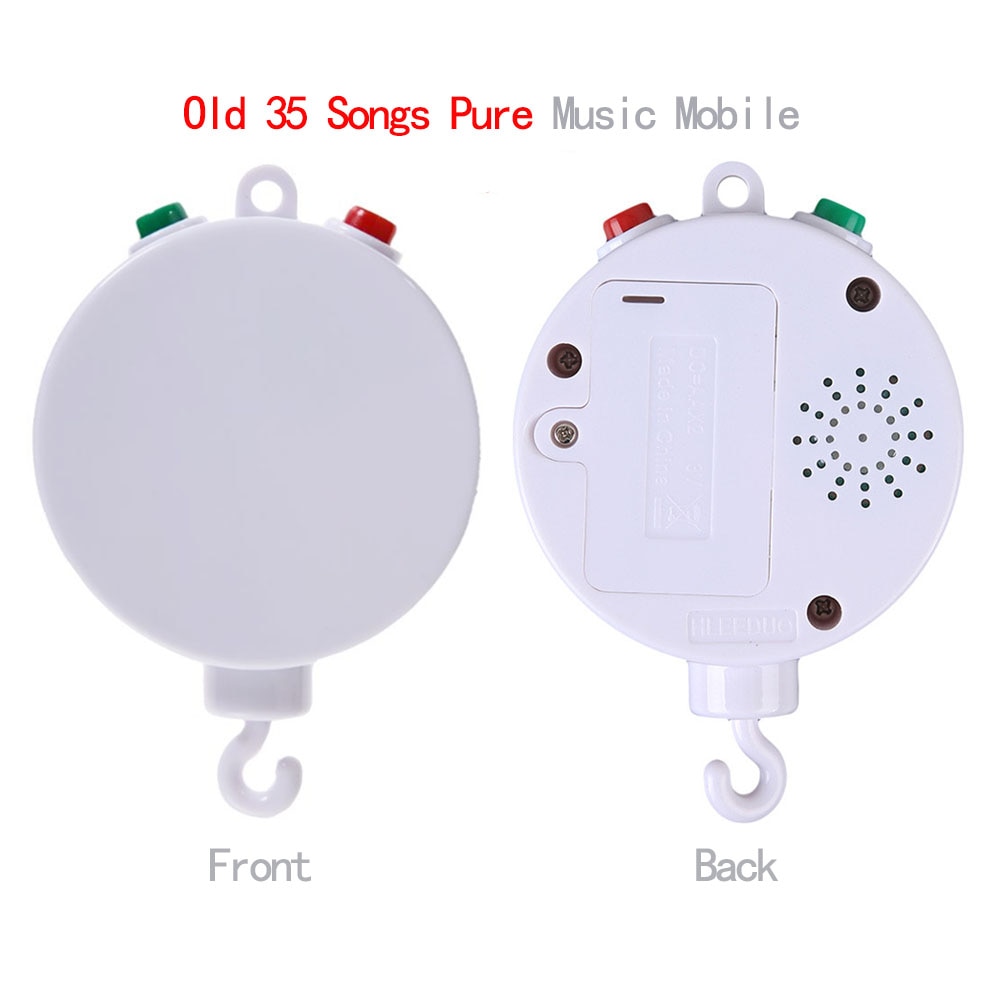 Baby Music Box Rotary Mobile Crib Bed USB/Clockwork Newborn Bell Crib Holder Arm Bracket Baby Toys 0-12 Months Baby Rattles: WJ3329D