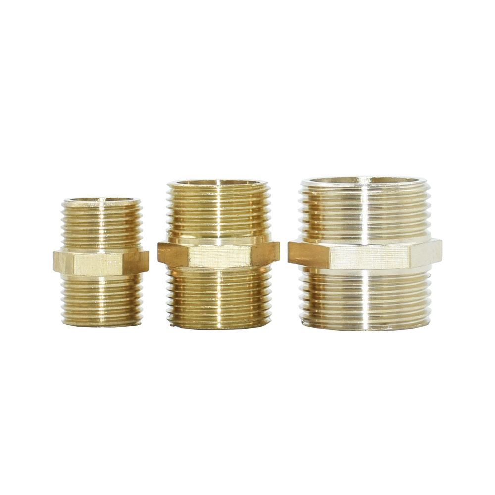 Latão 1/2 "3/4" 1 "macho fêmea rosca conector reduzindo acoplador acessórios de cobre conectores de tubo adaptador de torneira de água