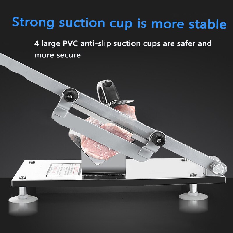 Commercial meat cutter Multi-function beef /mutton roll slicer Stainless steel manual vegetable/Chinese medicine cutting machine
