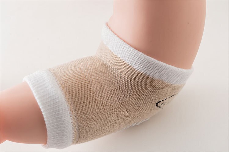 Mjuka knäskydd för nyfödda småbarn baby barnkudde säkerhetskrypning för barn spädbarnsskydd flicka pojkar knäskyddsstrumpor