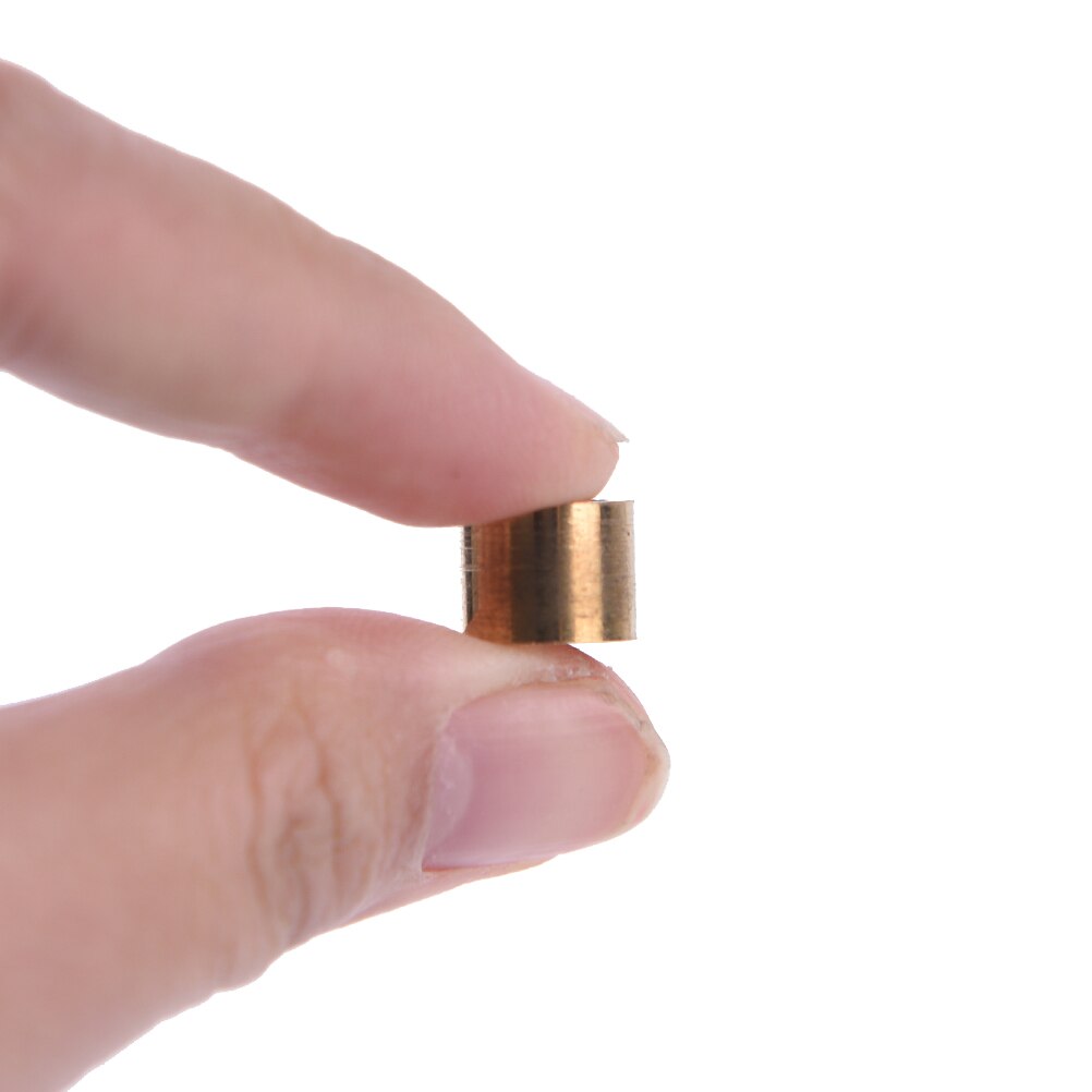 5 stuks 9/10mm biljart snooker koperen ferrule messing snooker poolkeu ferrules keu reparatie gereedschap accessoires