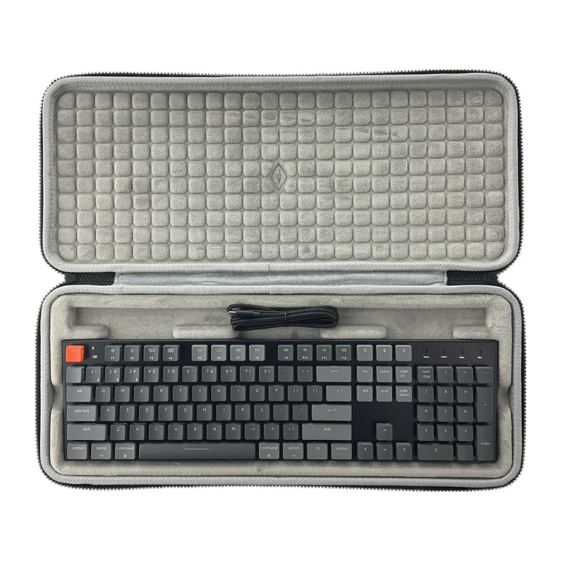 Draagbare Draagtas Voor Keychron K1 Bluetooth Dual-Mode Lage As Slanke 87 104 Mechanische Toetsenbord Bag Cover hard Shell