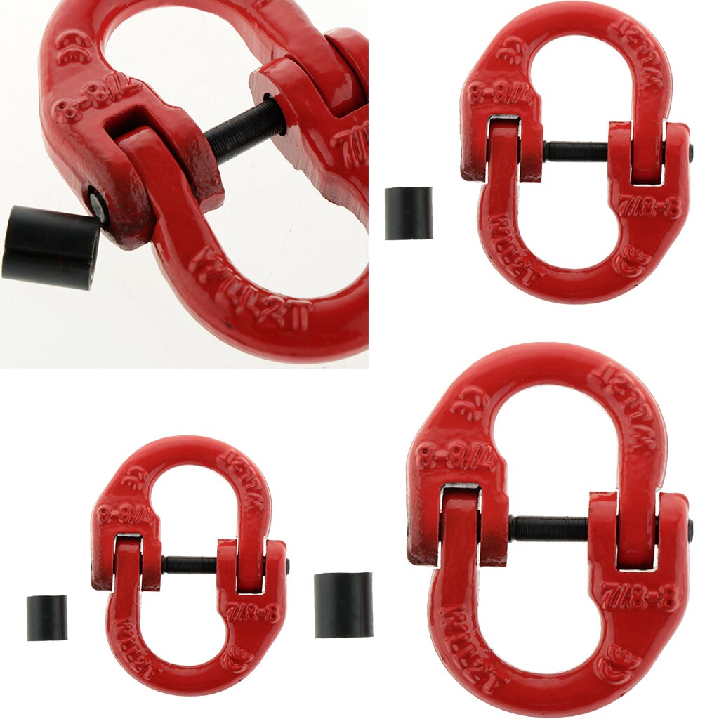 Painted Grade 80 Forged Alloy Steel Connecting Link, Large Working Load Limit