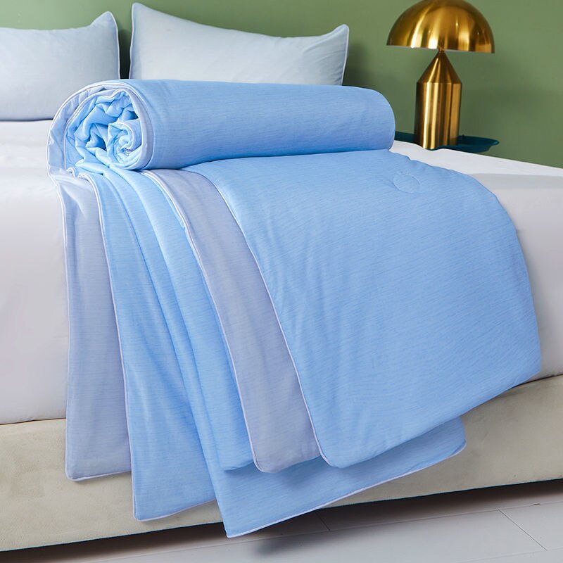 Couette d'été mince et respirante, technologie noire, double couleur pure, avec climatisation, au mica: 200X230cm 1pcs / youbo01-2