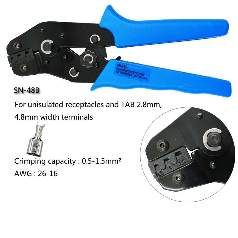 Crimping Tool Kit Multitool Engineering Ratchet Terminal Crimping Tool Crimping Tool+Screwdriver+Wire Stripper hand tools set