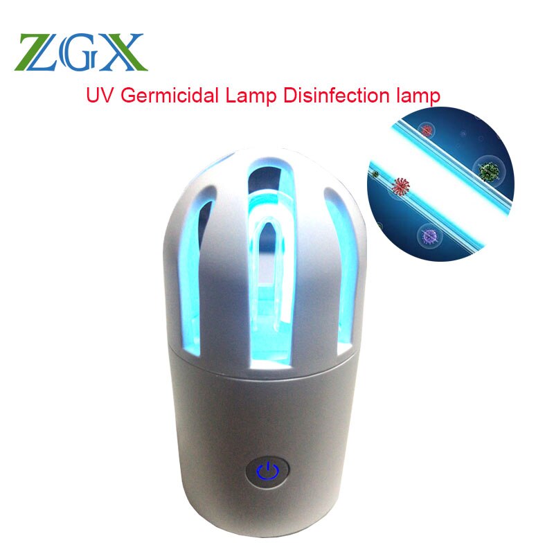 Zgx uvc-desinfectielamp uv-sterilisatielamp reissterilisatielampen opvouwbare ultraviolette desinfectie led-lamp voor binnen