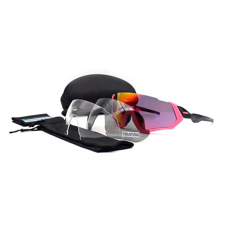 Sport Polarisierte Sutro Radfahren Brille Radfahren Brille Männer Frauen bike Gläser UV400 Radfahren sonnenbrille 3 Objektiv
