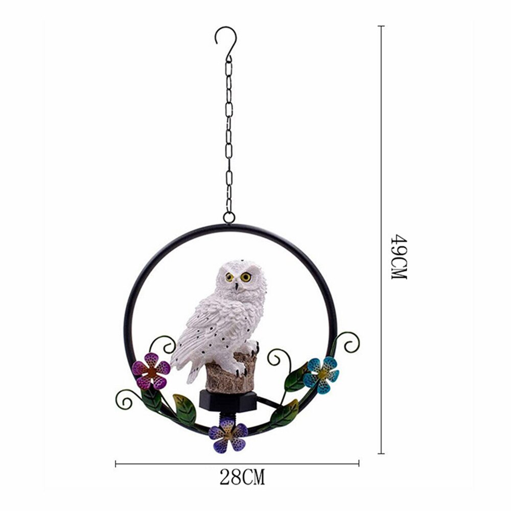 Uil zonne-licht, zonne-energie tuin LED-verlichting uil dier gazon ornament waterdichte lamp, LED uil pad lichten landschap verlichting tuin verlichting spel lichten voor loopbrug