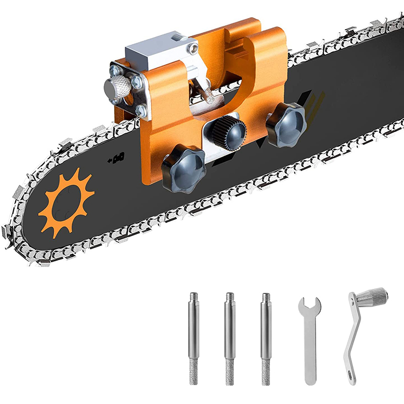 Portable Chain Saw Sharpener For Sharpening Chain Machine Power Tools Accessories Chains Sharpen Jig Machinery Droshipping