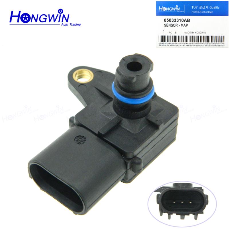 Sensor de Presión Absoluta del colector del Sensor de mapa para Chrysler 300C Caravan Dakota Durango Ram Dodge 03-15 05033310AB