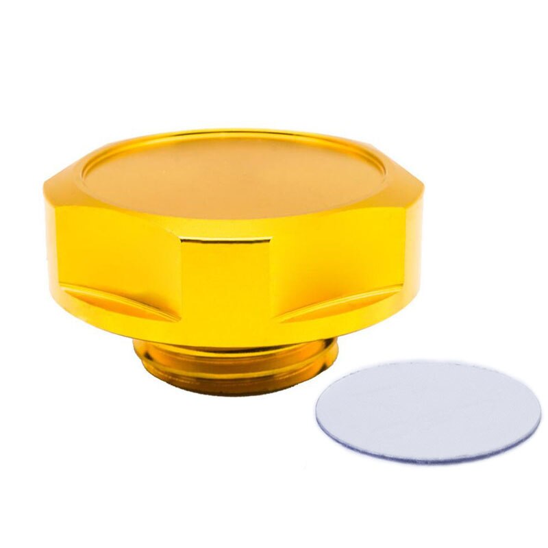 Car Oil Cap Fuel Filler Cover Auto Aluminum Alloy Engine Accessories for TOYOTA TRD for Camry Corolla Rav4: GOLD