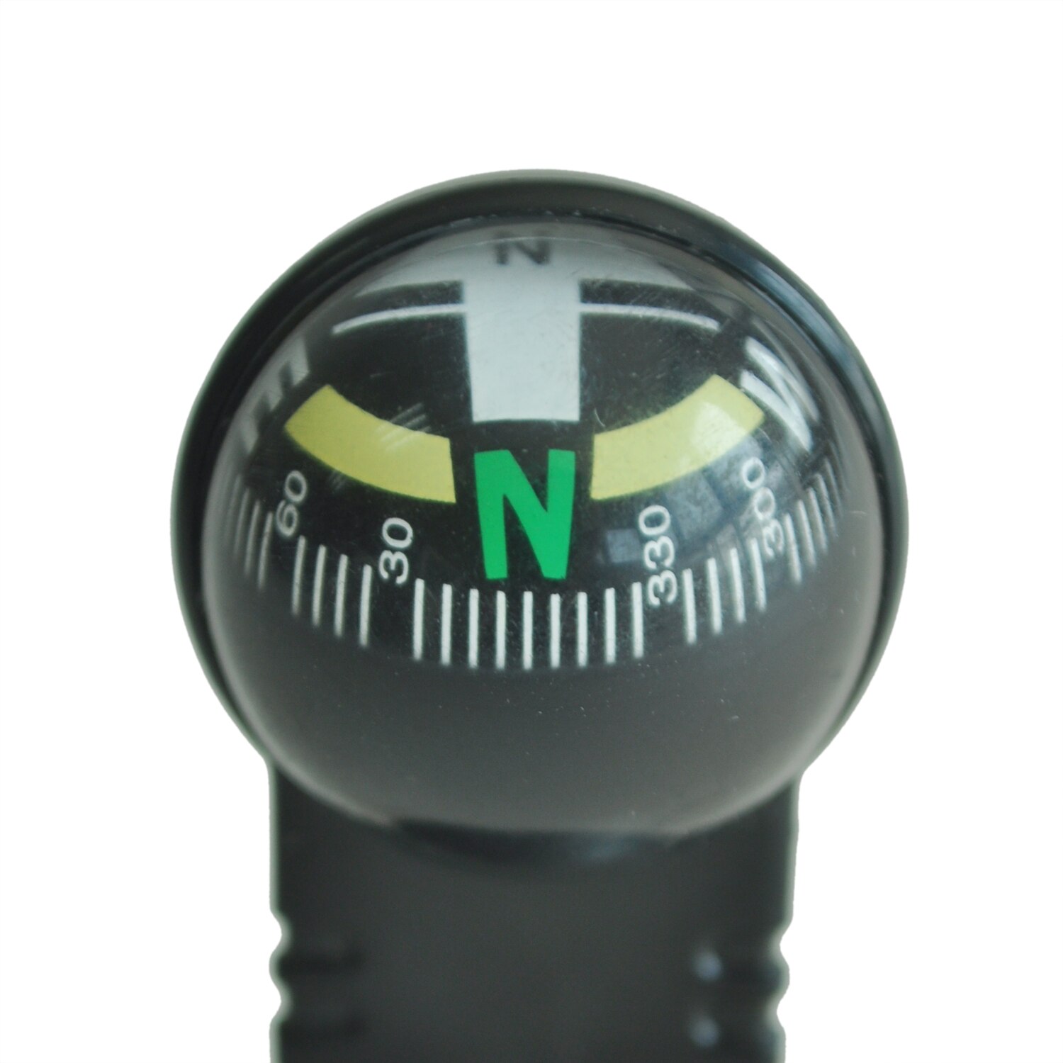 Pivoting Compasses Dashboard Dash Mount Corrosion Resistant Plastic Digital Car Compass Caravan Boat Truck Compass Black