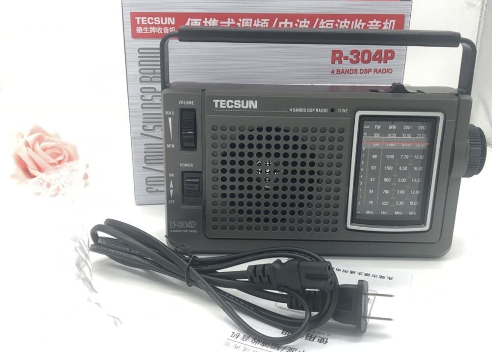 TECSUN R-304 R-304P Hoge Gevoeligheid FM Radio MW/SW Radio Ontvanger Ingebouwde Luidspreker Voor Oudere Outdoor Digitale radio