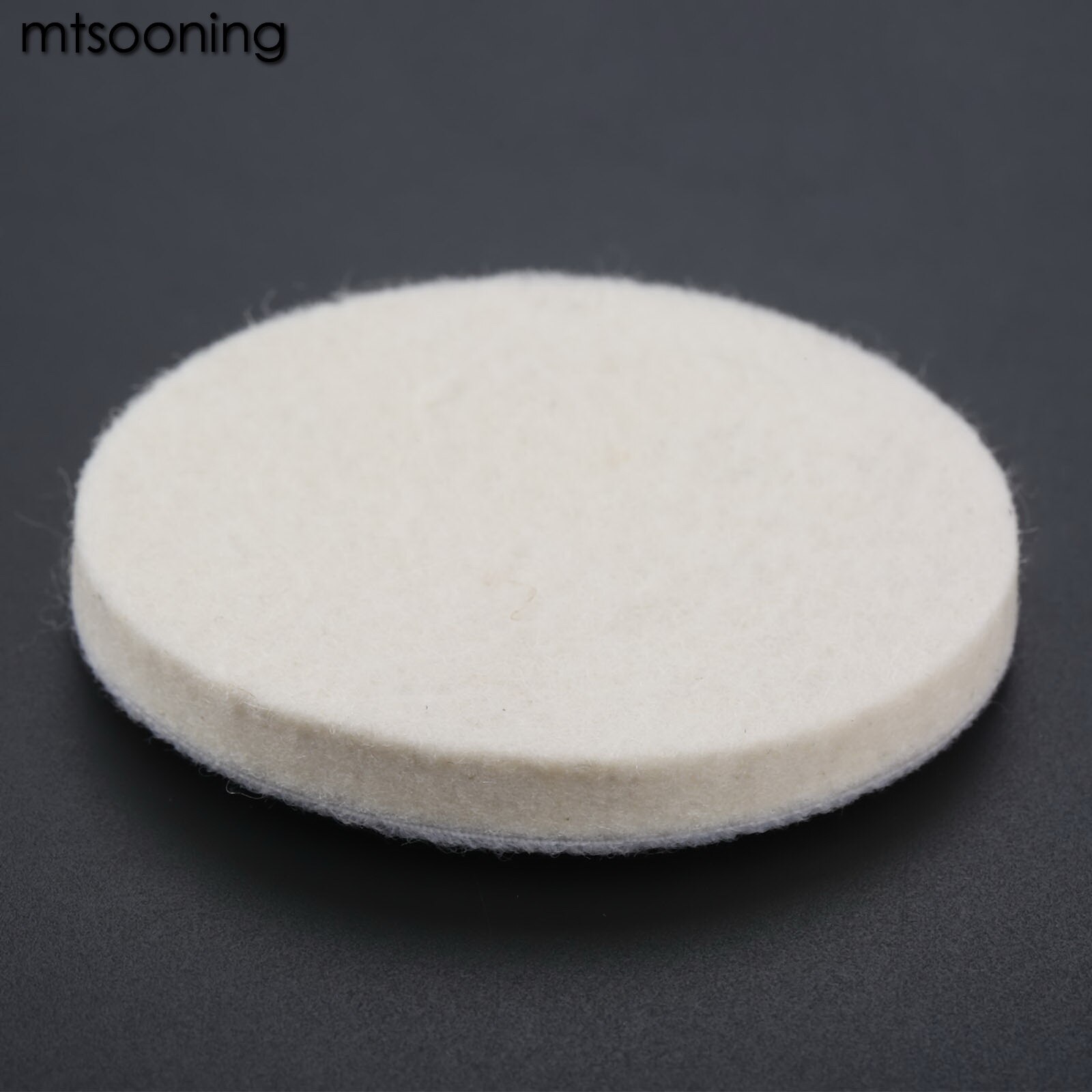 Mtsooning 2Pcs 3 Inch 75Mm Polijsten Pad Wol Grandado