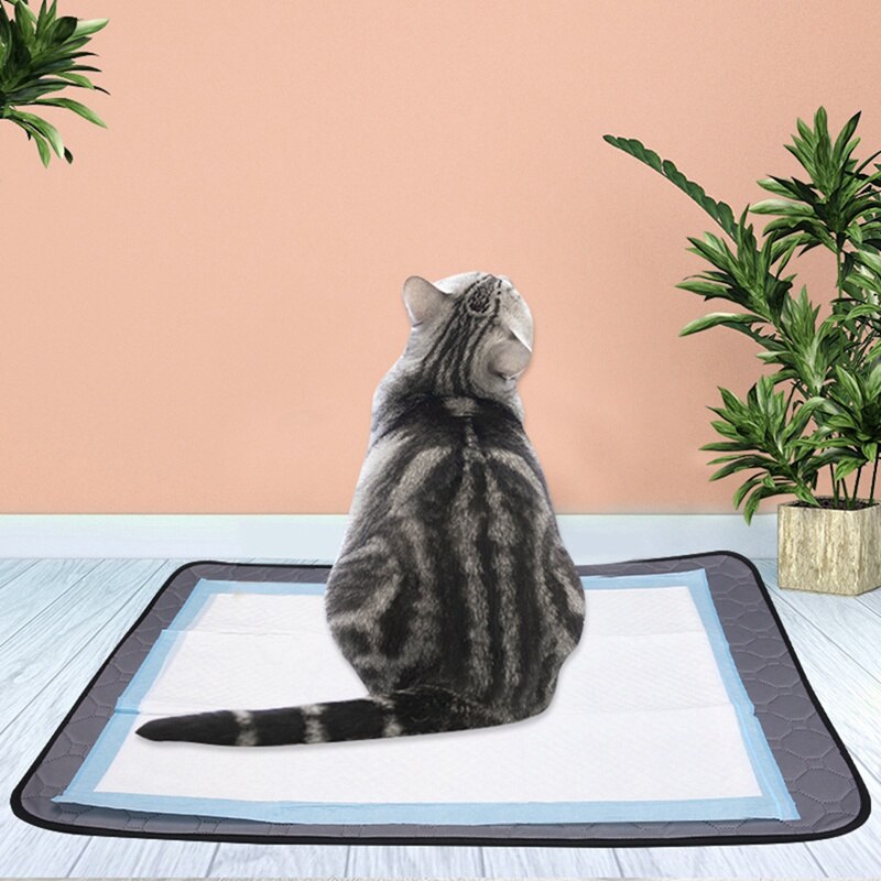 Dog Mats Washable Reusable Dog Non Slip Puppy Pad Waterproof Pet Mats Sleeping Bed Mat Travel Crate Floor Puppy Dog Mats