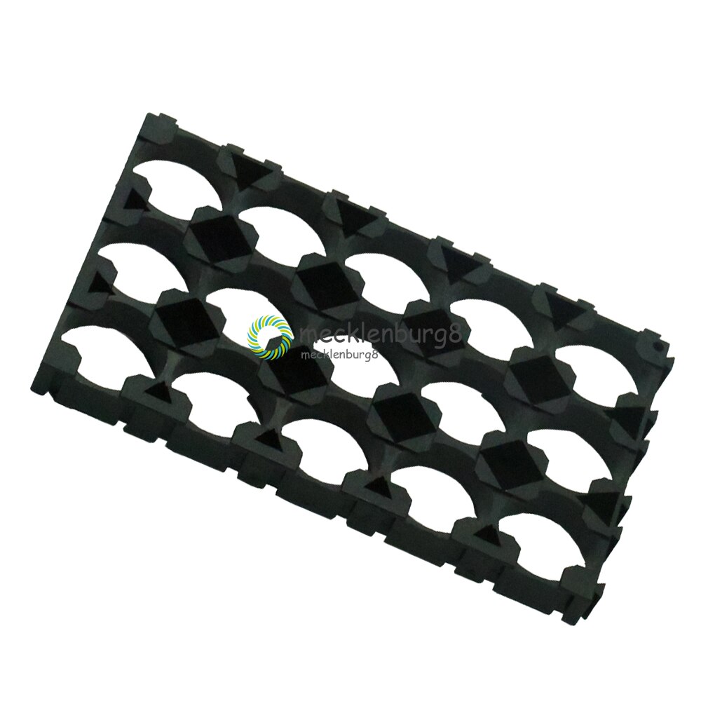 10 pieces. 3x5 Cell 18650 Battery Spacer Emitting Shell Plastic Heat Holder Bracket