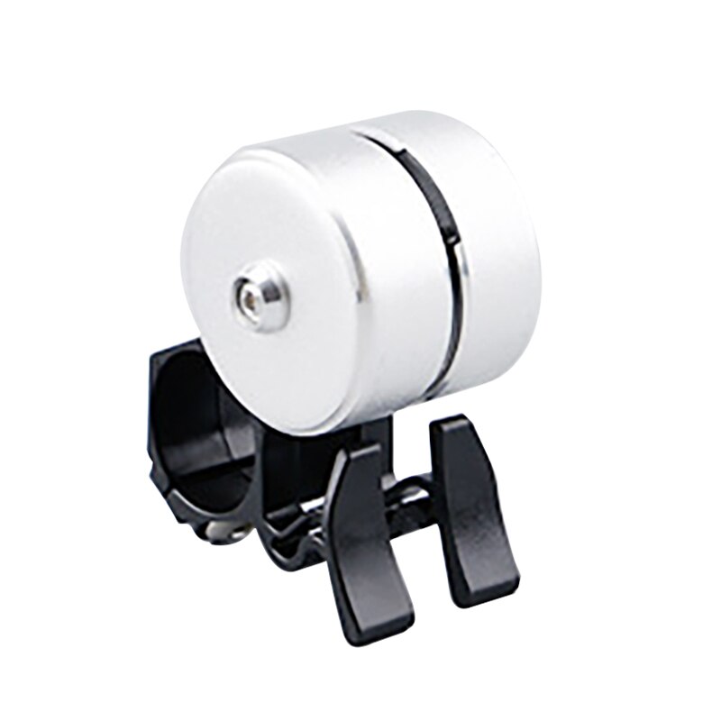 Fietsbel Mtb Racefiets Stuur Bell 120dB Luid Dubbele Hoorn Fietsen Veiligheid Alarm Waarschuwing Bel Fietsaccessoires: Silver