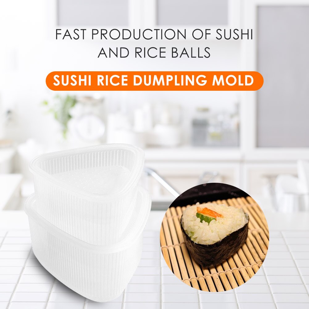 Tragbare Sushi Hersteller Japanischen Sushi Lebensmittel Bento Presse DIY Reis Dreieck bilden Sushi, Der Maschine Küche Werkzeug