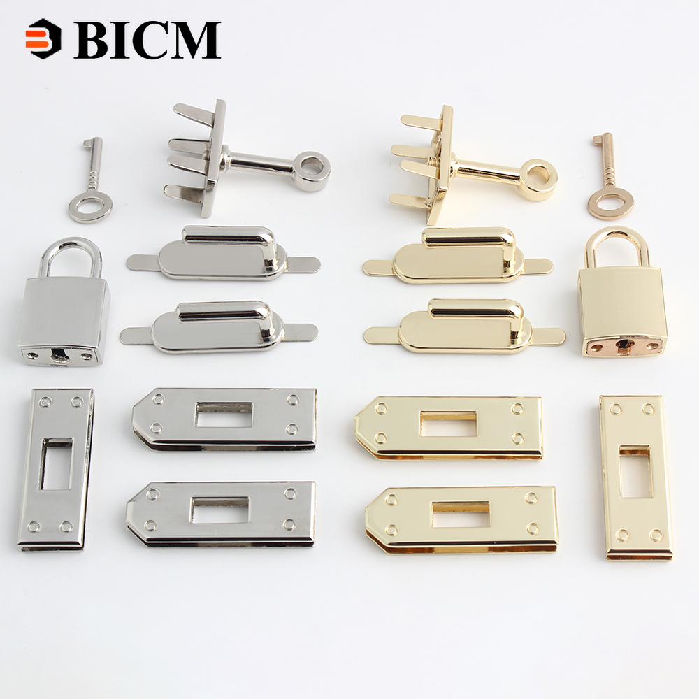 1/3/10Sets Mode Metalen Tas Lock Sluiting Vrouwen Tassen Maken Levert Tas Accessoires Sets Voor handtas DIY Hardware Kits