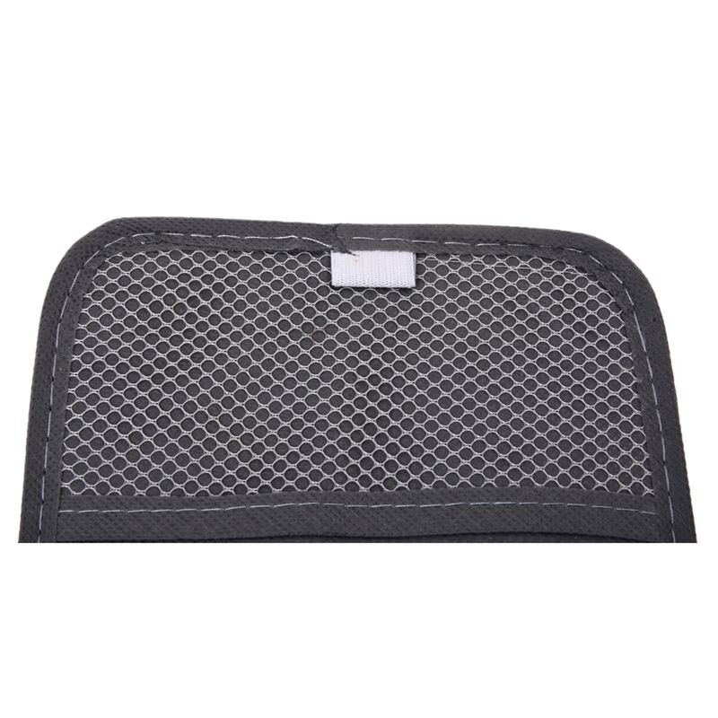 Pare-soleil voiture CD organisateur porte-sac CD 12 pièces gris