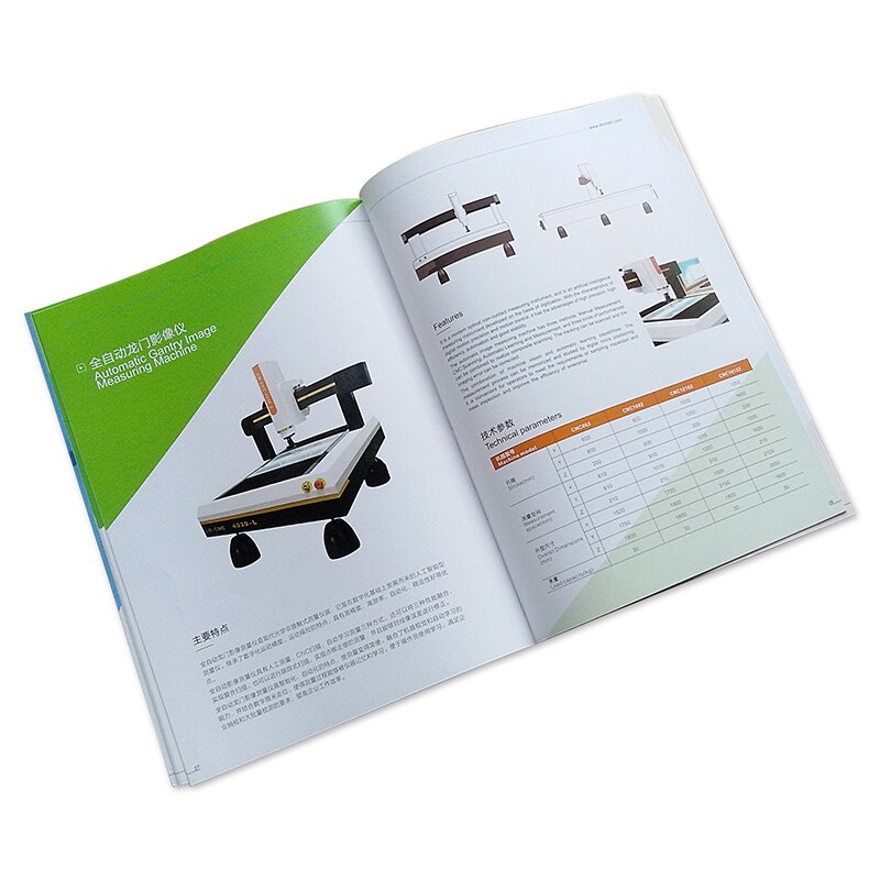 Xintiho Automatic Gantry Compound 3D Optical Three Dimensinal Coordinate Measuring Machine Instrument Projector Product Book