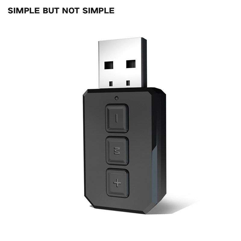 2-in 1 kabellose bluetooth-empfänger-sender-adapter, 5.0 klinkenbuchsen für autoradio (aux) 3.5mm  a2dp kopfhörerempfänger, freisprecheinrichtung: Default Title