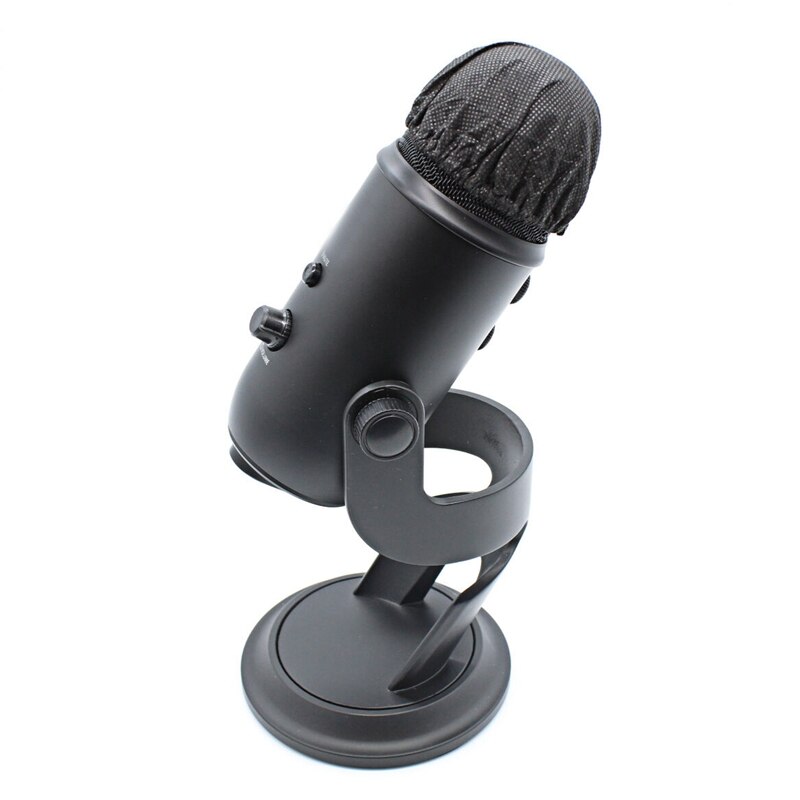 200 Pcs Black Disposable Microphone Covers Karaoke Anti-Splash Mic Cover Dust-Proof Accessories