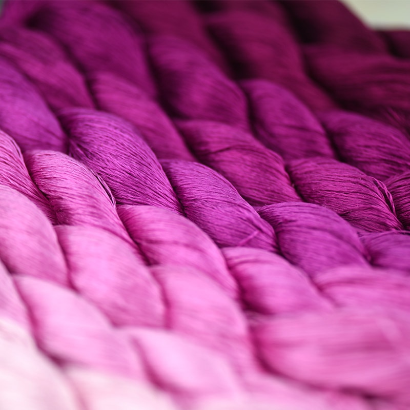 1pcs 100% silk thread hand embroidery embroider cross stitch 400m silk embroidery thread Rose purple /9 pure colors