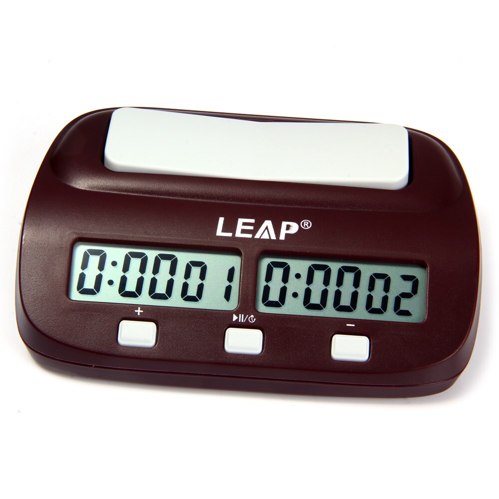 LEAP Digital Chess Clock Count Up Down Timer Electronic Board Game