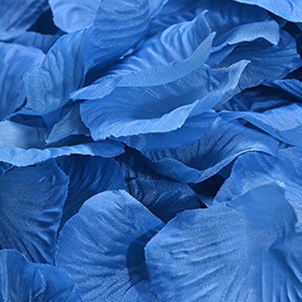 100 stk silkebløde kunstige rosenblade farverige bryllup romantisk silke rose blomst til bryllup dekoration forsyninger