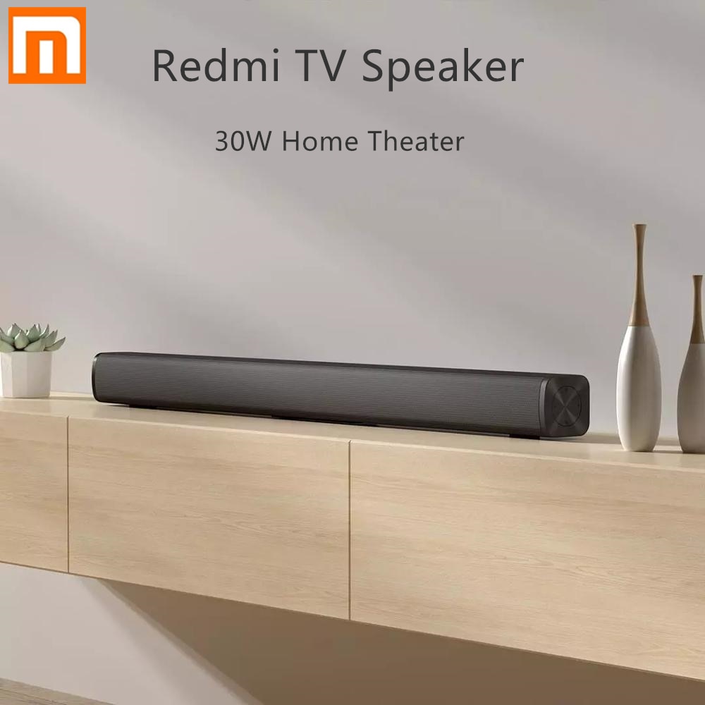 Xiaomi Redmi-altavoz para TV, inalámbrico por Bluetooth 5,0, barra de sonido estéreo envolvente para PC, teatro, Aux de 3,5mm, 30W