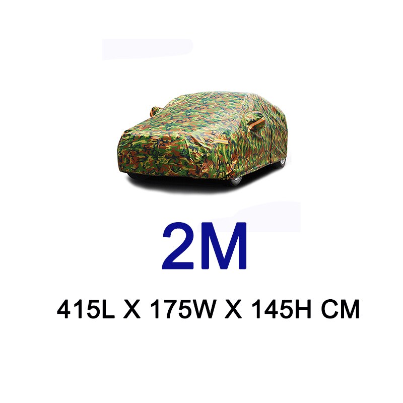 Kayme – housse de voiture de Camouflage étanche, couverture de Protection extérieure contre le soleil, la poussière, la pluie et la neige: 2M