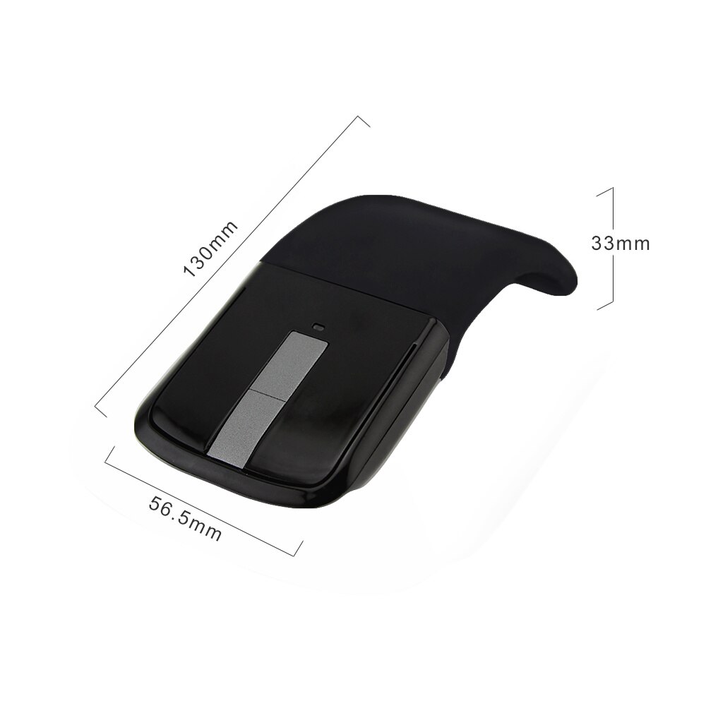 Wireless Mouse Folding Computer Mouse Arc Touch Bluetooth Mice 1200DPI Ergonomic Gaming Mause For Gamer Laptop Mac