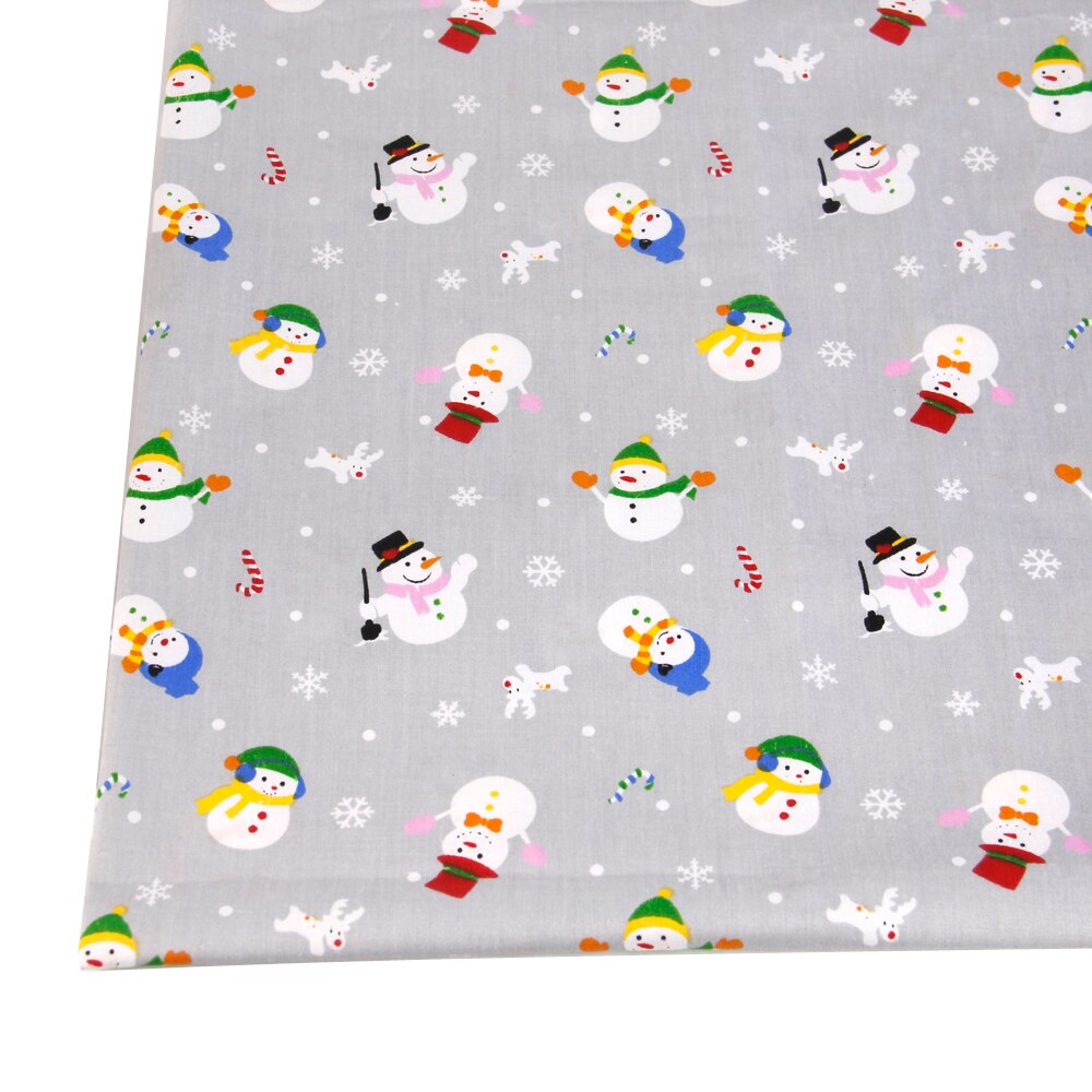 Accesorios David, 50x145cm, Navidad tela de algodón para tejido para niños, textil para el hogar para coser muñeca Tilda, c3142