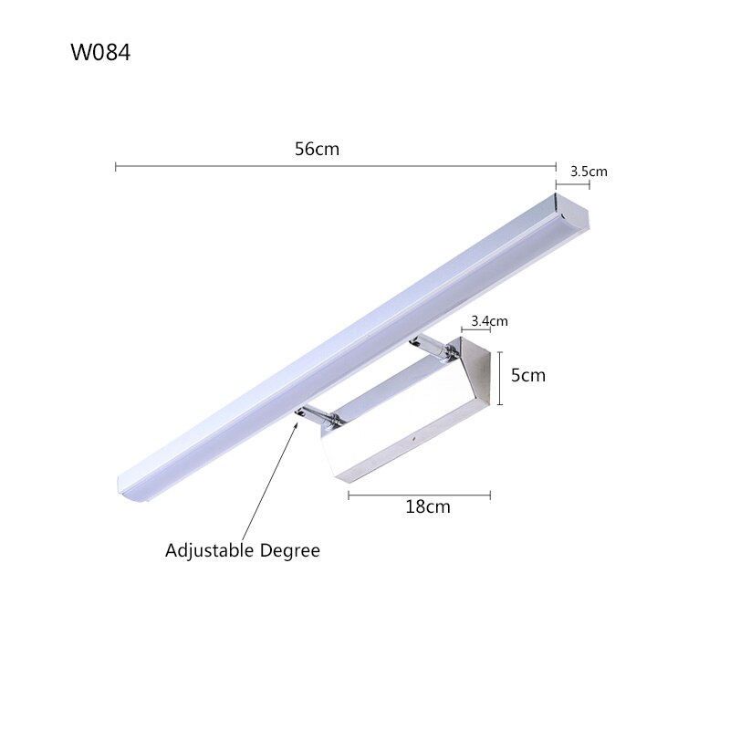 LED wandlamp Badkamer Spiegel lamp warm wit/wit wasruimte make vanity lights wandkandelaars Lampen armaturen