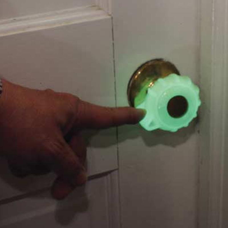 Door Knob Grip Glow in the Dark Fits Most Doorknobs High Selling Easy Support Opening Capacity