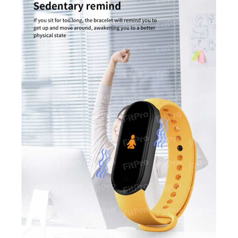 M6 Smart Band Fitness Tracker Polsband Armband Stappenteller Sport Smart Horloge Bluetooth 4.0 Band M6 Kleurenscherm Slimme Armband