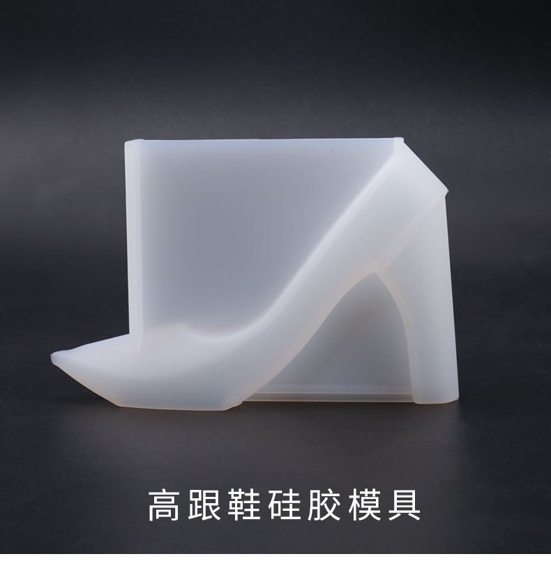 DIY Crystal Shoe Mold High heel Princess Shoe Resin Mold Table Decoration Ornament Pendant Casting Jewelry Making Tools Mould: 1