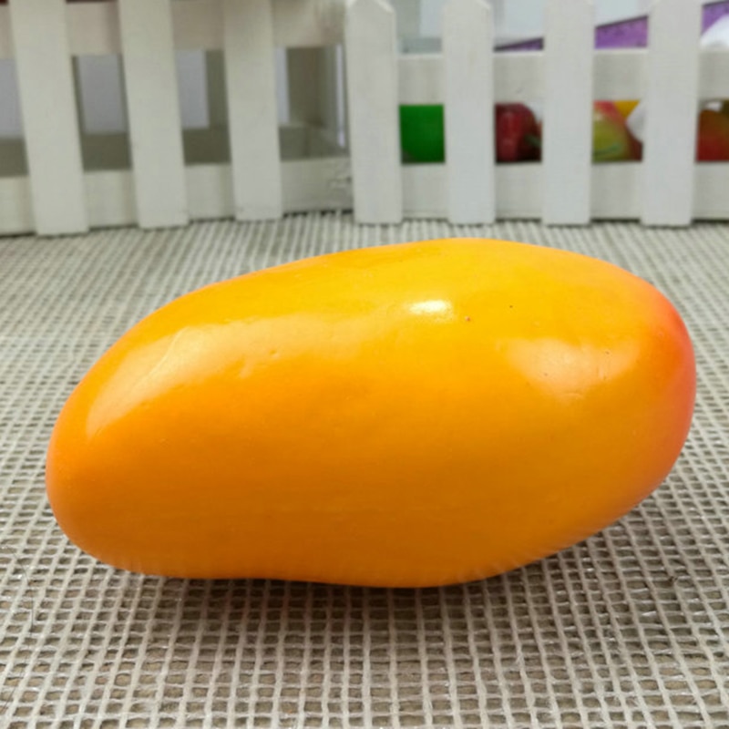 Verscheidenheid Kunstmatige Vruchten Plastic Nep Fruit Keuken Tafel Diy Home Decoratie Apple, Oranje, Perzik, Geel Peer, persimmon: 15